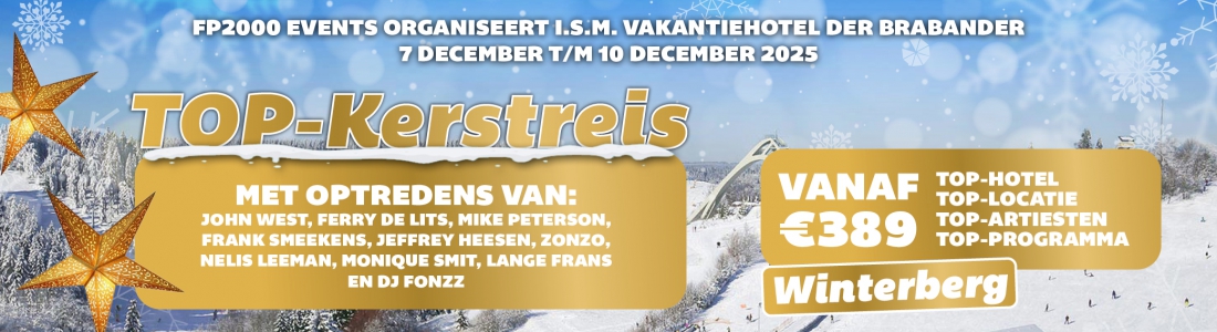 TOP-Kerstreis 7 t/m 10 december 2025